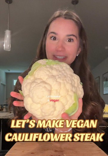Vegan Cauliflower Steak Recipe 🥦😋🥩