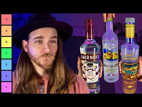 Flavored Vodka Tier List + Taste Test