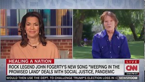 It was great getting to share the meaning and inspiration behind my song - Weeping In the Promised Land. Thank you CNN for having me! | John Fogerty