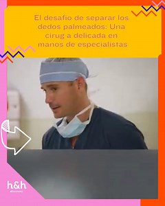Descubre la complejidad de la cirugía para separar los dedos palmeados. ¿Podrán los especialistas salvar sus pies? 禮‍⚕️ #EspecialistasenPies | Discovery Home & Health | Facebook