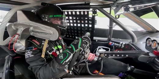 Van Der Geest representing Merrill, family in Kulwicki Driver Development Program