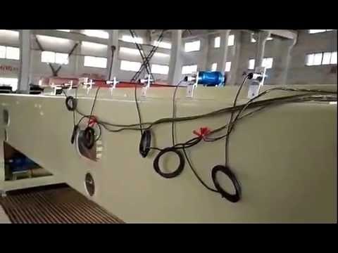 HFJ-250 cross lapper testing video for Estonian customer