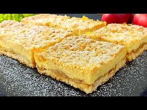 Apple pie with pudding that you've never tasted before!