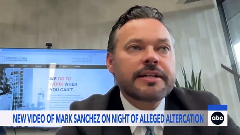 Mark Sanchez released from hospital, booked in jail