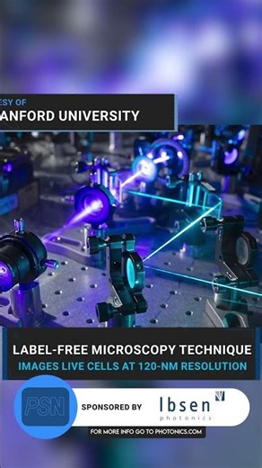 Label-Free Microscopy Technique Images Live Cells at 120-nm Resolution