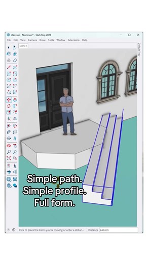 Fast 3D Form: Simple Path & Profile Workflow