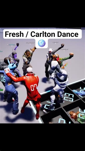 Fortnite Fresh Emote Carlton Dance 🪩 #fortnite #dance #fyp