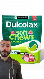#DulcolaxPartner Feeling backed up? 💩 I recommend Dulcolax Soft Chews for gentle, on-the-go relief from occasional constipation. Add them to your poop pack and get moving! Use as directed. | Dr. Joseph Salhab