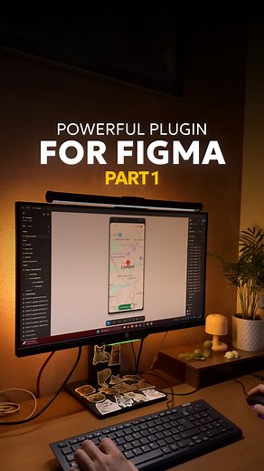 Ale • UX/UI Design • AI on Instagram: "Cool Figma plugin to generate realistic maps for your designs 🔥 part 1. Plugin name: Map Maker #ux #ui #figma #figmaplugins #plugin #ai #webdesign #design #softwareengineer #coding #tech"
