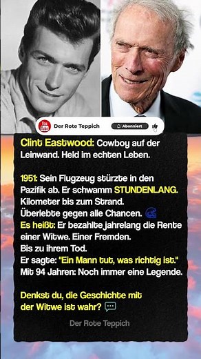 Clint Eastwood: Der Cowboy, der den Ozean besiegte – Legenden und Fakten🔥
