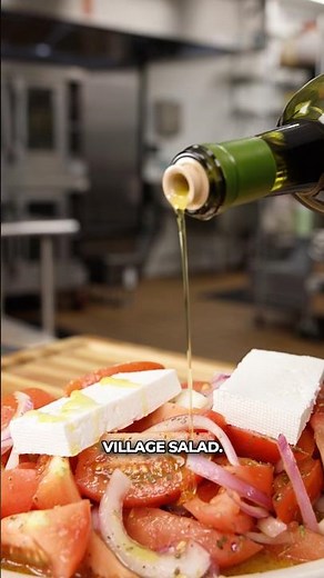 Traditional Greek Village Salad Recipe