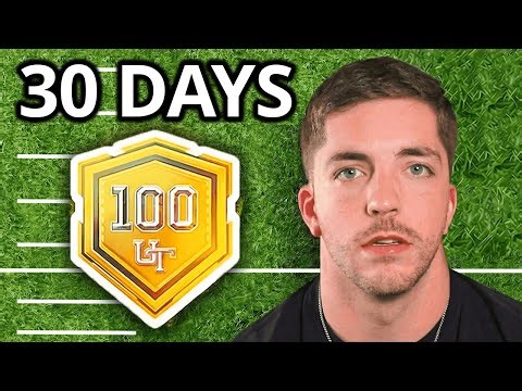 30 Days To Become A Top 100 Player | College Football 26