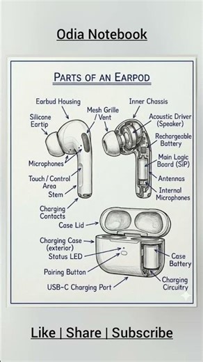 Part of an Earpod #earpods #ear #hearing #science