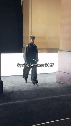 Y-3 🇯🇵 Spring-Summer 2027 fashion show for Paris Fashion Week