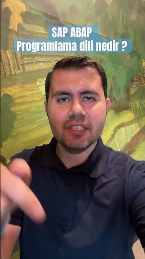 SAP Geliştiricilerinin Dili: ABAP Nedir? 👨‍💻#sap #developer #abap #sapag #erp