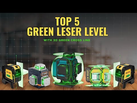 TOP 5 Green Laser Levels for Construction in 2025!
