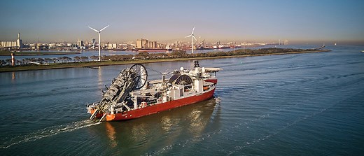 Newbuild reel-lay vessel Seven Vega joins Subsea 7 fleet