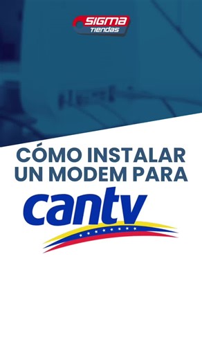 Aquí una guía de cómo instalar un módem de internet para los usuarios que tienen internet de Cantv. #modem #internet #aba #cantv #tips #internetcantv