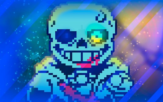 Samsaratale Sans Fight Phase 2 by BenLabno