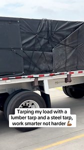 195K views · 1.1K reactions | Tarping my load with a lumber tarp and a steel tarp, work smarter not harder Hi Romey Rome - #flatbedder #flatbedlife #otr #fyp #viraltiktok #trucktok#blacktruckersoftiktok #tarping #truckdriver #fyp #cdl #trucker #truckerlife #truckersoftiktok | Romoan Fane | Facebook