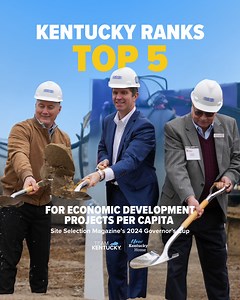 74K views · 2.9K reactions | Kentucky is once again ranked one of the top 5 states for economic development projects per capita in @SiteSelection’s 2024 Governor’s Cup – a placement we’ve held every year I’ve been Governor. Our New Kentucky Home is the best place to invest, live, work and thrive. | Governor Andy Beshear | Facebook