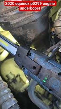 2020 chevy equinox p0299 engine underboost fix. #autofix