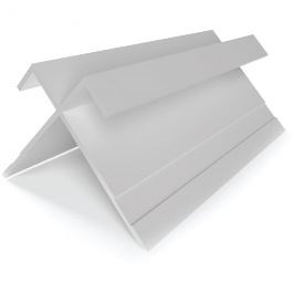 Tamlyn XOCR516 XtremeTrim 5/16" Panel Reveal Open Outside Corner 10' Primed EA
