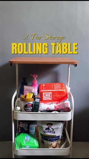 Rolling Side Table: Perfect for Small Spaces