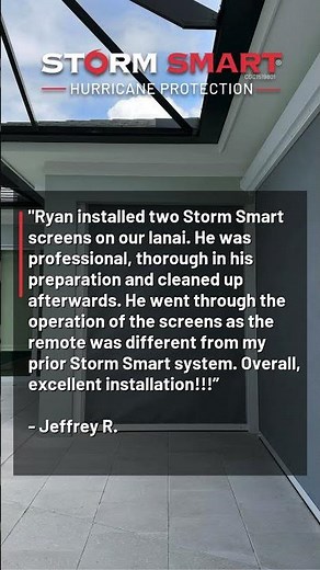 Storm Smart Hurricane Screens Review | Professional Installation & Clear Guidance