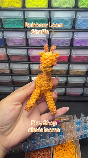 Rainbow Loom Giraffe🦒