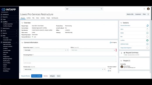 Intapp Intake - New AI Form