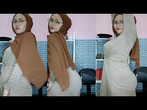 Hijab style Bunda Keisha live sambil joget manja keliatan cantik banget