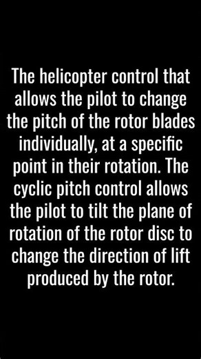 CYCLIC PITCH CONTROL