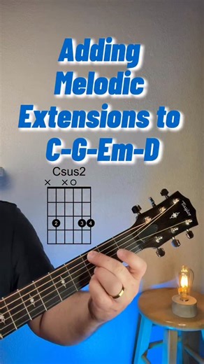 Worship Chords Academy | Melodic Chord Extensions (Key of G) #chords #guitarlesson #praiseandworship | Instagram