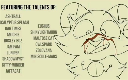 Kitchen Fork || Experimental Lineart OC MAP (COMPLETE)//BLOOD   GORE WARNING