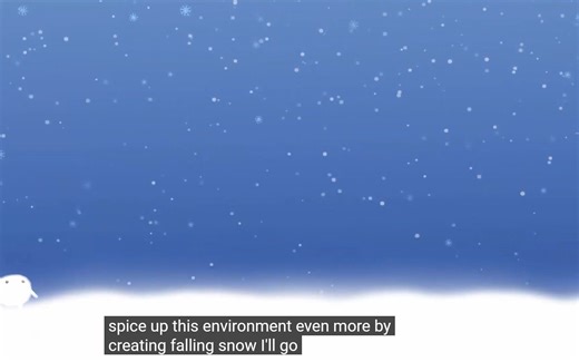 unity 关于内置粒子系统实现下雪效果