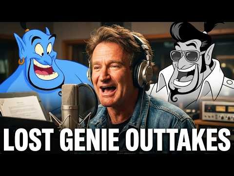 Robin Williams Genie Outtakes (Aladdin 1992) 4K Remastered + bloopers