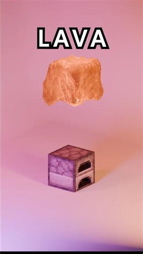 Minecraft Furnace vs Fluids | Relaxing 3D Simulation in Blender