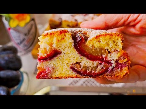 Sočan kolač sa šljivama – biskvit se topi, a ukus se pamti! Obavezno zapišite ovaj recept!