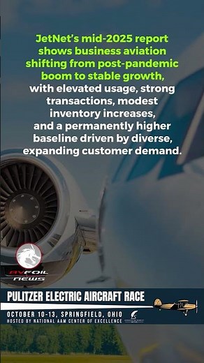 JetNet report points to sustained activity with signs of a maturing market
