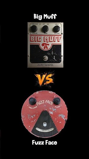 Big Muff and Fuzz Face Face Off in a Sound Test!