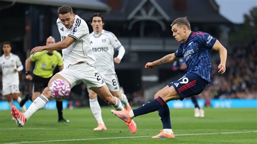 Fulham 0-1 Arsenal: Gunners outlast physical Cottagers through set-piece goal