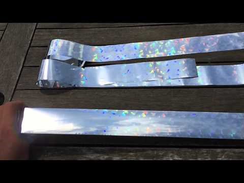 Bird Scare Tape: How to easily keep birds away from your Garden - ByeByeBird Tape is deterring birds