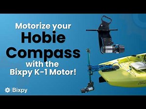 Two Ways to Motorize Your Hobie Compass ⚡ | Bixpy K-1 Motor Setup Guide