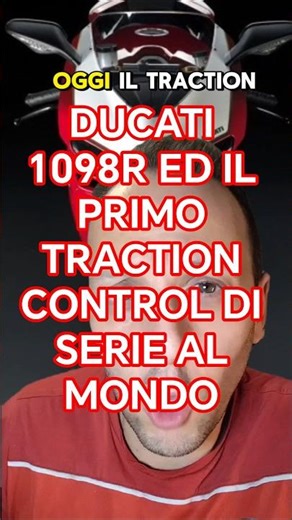 La prima sportiva ad aver portato nel mondo comune il traction control racing fu lei: la 1098R