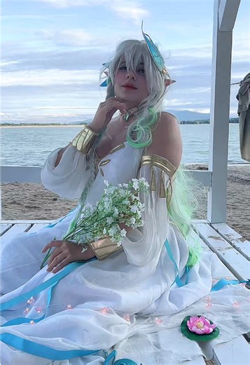 Rukkhadevata 💚🌿 #cosplay #genshin #genshinimpact #rukkhadevata #nahida