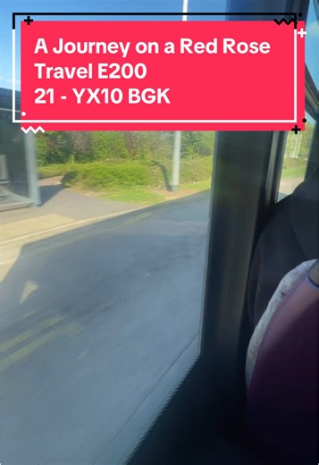 Journey on Red Rose Travel E200 Bus Adventure