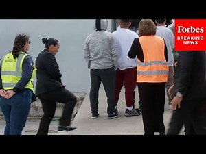 WATCH: People Deported From The U.S. Arrive On Deportation Flight To Guatemala City