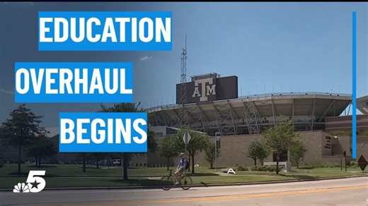 Texas universities overhaul courses under new state law