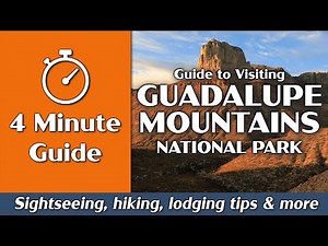 Guadalupe Mountains National Park | Things to Do, Hiking, Camping | 4-Minute Guide